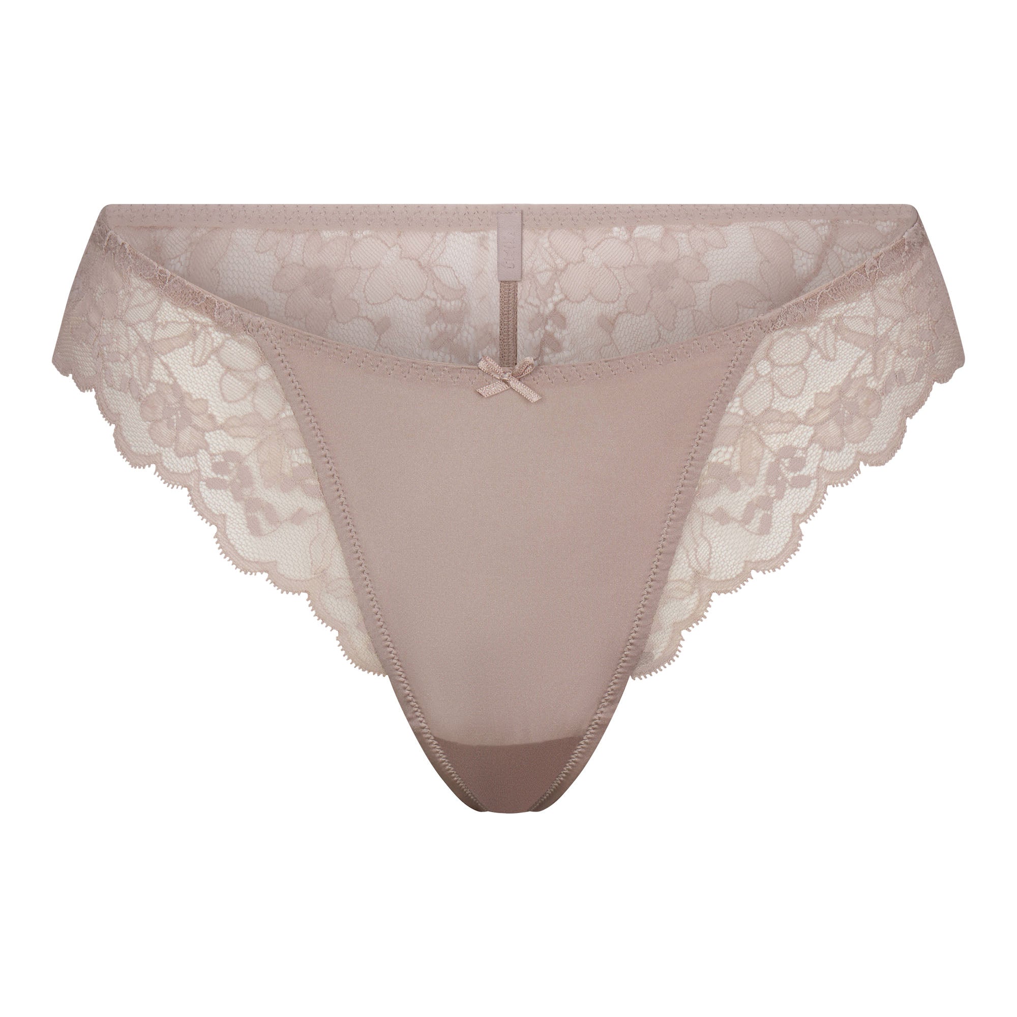 SKIMS LACE BIKINI | FAWN